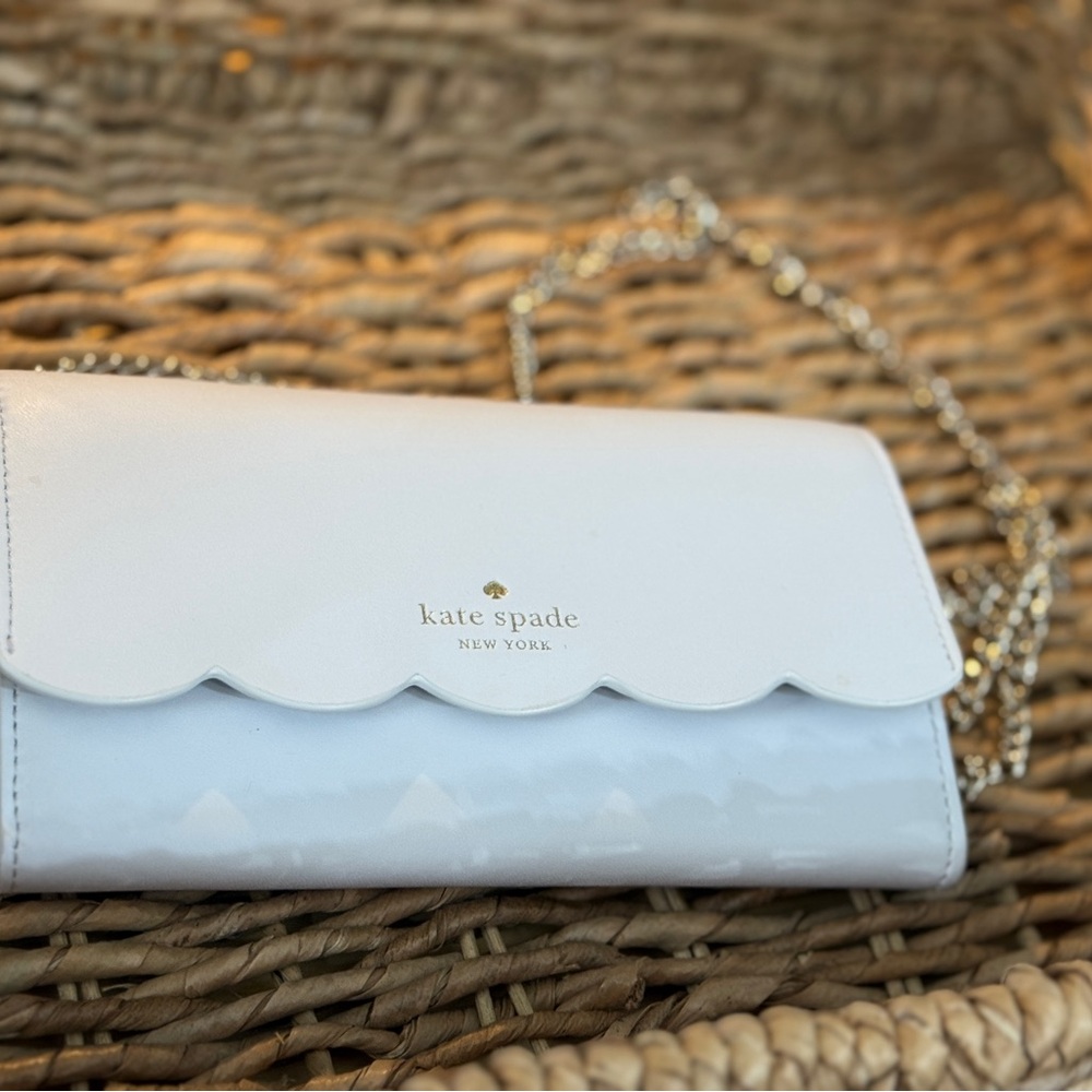 Kate Spade White Clutch Bag